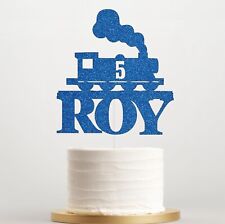 Train Theme Cake Topper