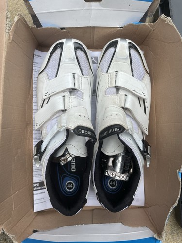 Shimano road bike - shoes, and