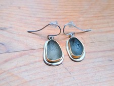 Welsh Seaglass, 9ct Gold And