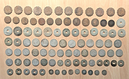 Lot old egyptian - coins,