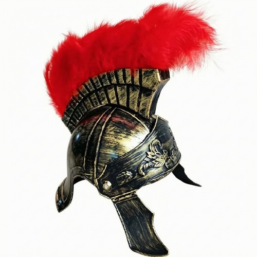Roman helmet with - roman, plume