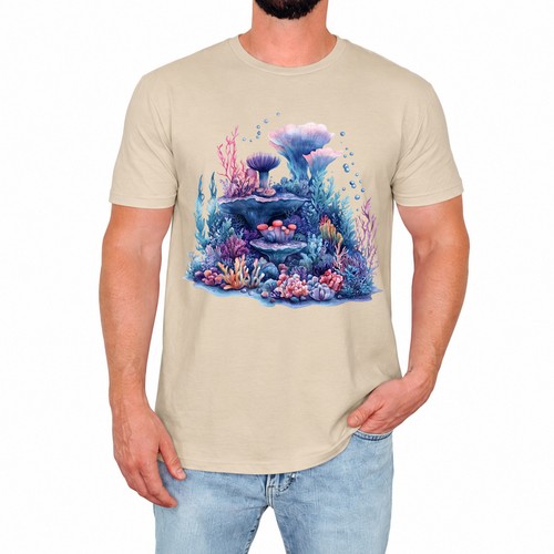 Coral reef mens shirt - reef,