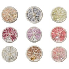 3D Flowers Nail Art Charms DIY