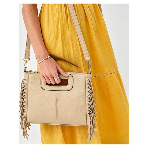 Ladies fringe tote bag - ladies, bag-cut-out