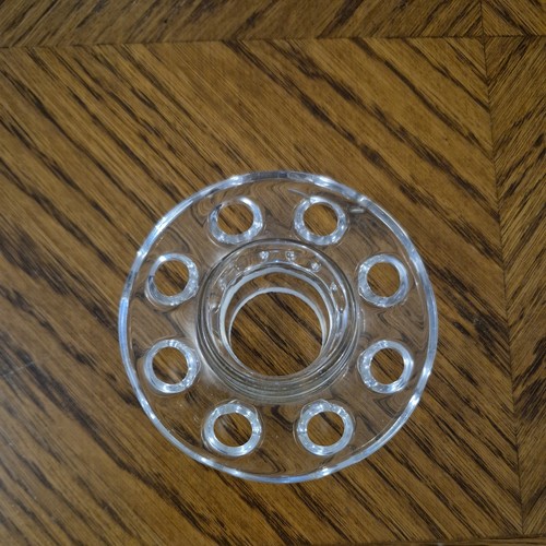 Vintage glass flower - vintage, frog