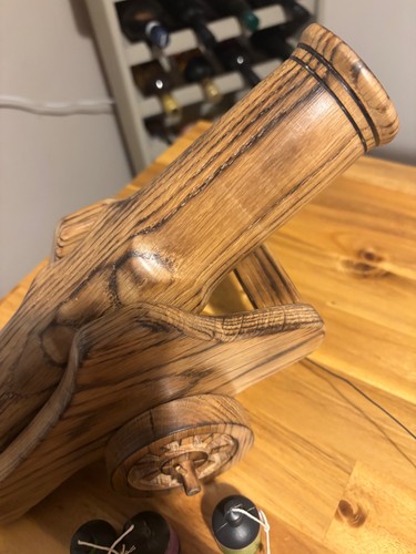 Large wooden hand crafted - large,