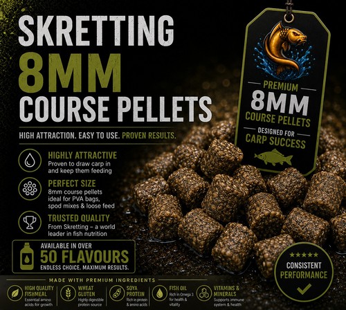 Flavoured skretting 8mm - skretting,
