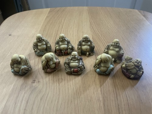 Set miniature buddha - 9,