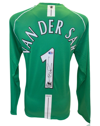 Edwin van der sar - van, signed