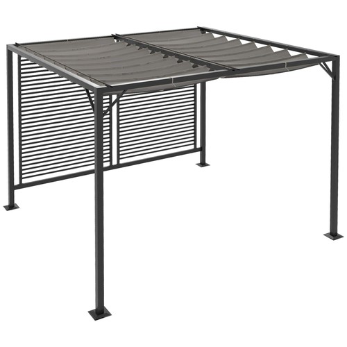 Metal pergola with - 3,