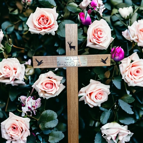 Memorial cross free - free, engraving