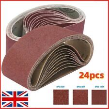 24Pack Sanding Belts 75X533 mm