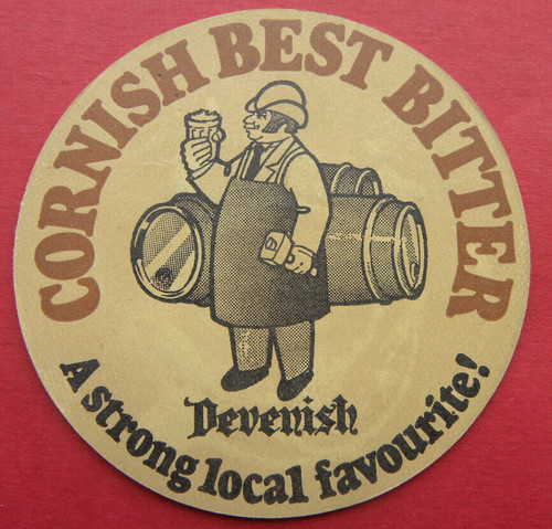 Devenish beer mat - devenish,