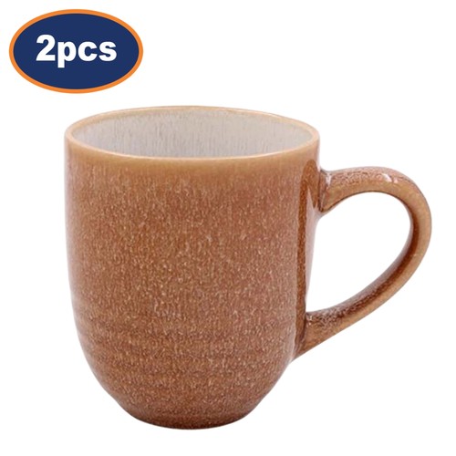 Reactive glaze mug 2pcs 320ml - 2pcs,
