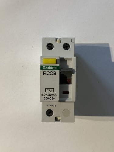 Crabtree 380 030 80a 30ma - 380/030, rccb