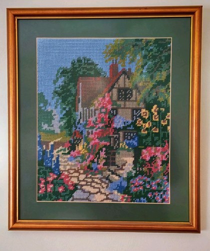 Vintage english cottage garden - vintage,