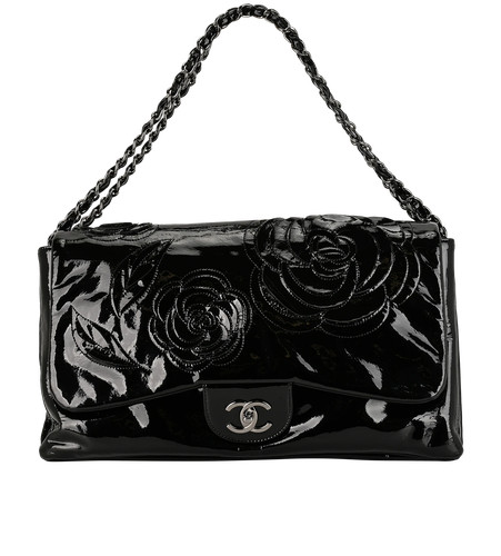 Chanel camellia cut - out, clutch