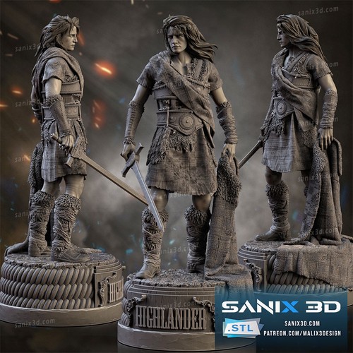 Highlander printed model - highlander,