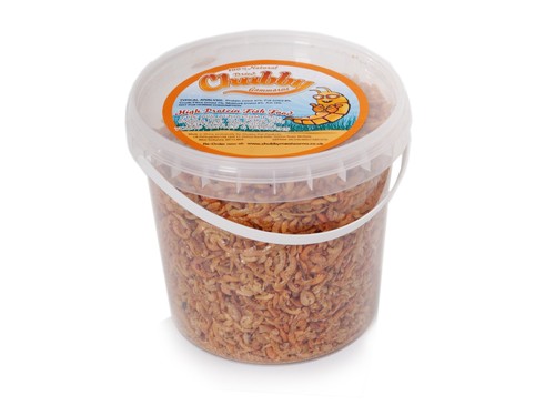 Chubby mealworms dried - chubby,
