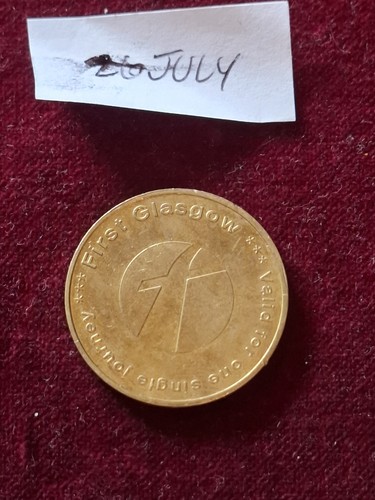 First glasgow transport token - glasgow,