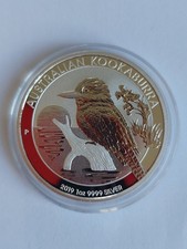 2019 Australian Kookaburra – 1 oz 9999 Silver – Perth Mint