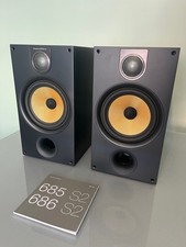 Bowers & Wilkins B&W 685 S2 Speakers Working & Tested BOXED/Manual Exceptional 
