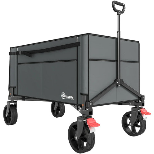 150l folding camping trolley - camping,