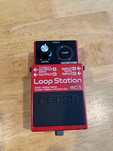 Boss loop station guitar - rc-1,