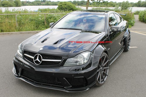 Mercedes c63 amg black - amg, series