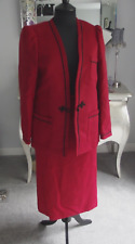 vintage 1980s Windsmoor wool skirt jacket suit