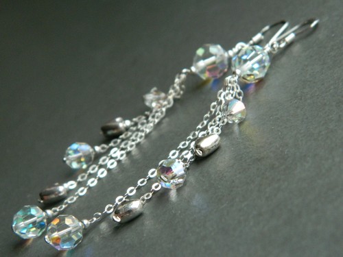 Vintage crystals hearts - vintage, &