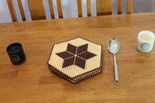 Handcrafted Star Beaded Table