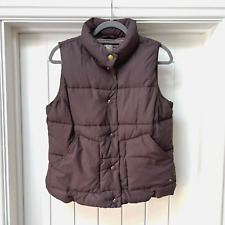 Joules Higham Gilet Women's UK 14 Brown Padded Quilted Puffer Bodywarmer Outdoor