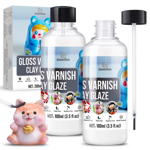 Air dry clay glaze - glaze,