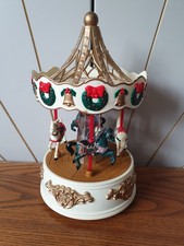 CHRISTMAS CAROUSEL vintage