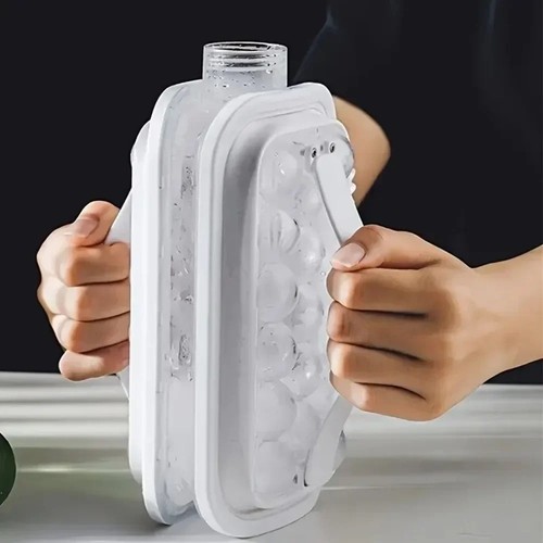 Ice cube maker - cube, bottle