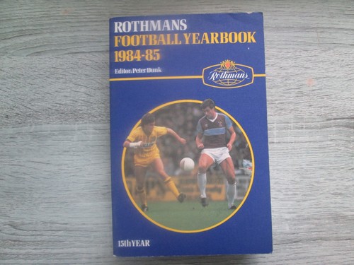 Rothmans football yearbook - rothmans,