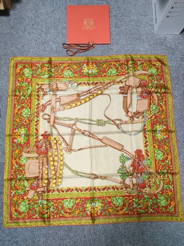 Loewe silk scarf large size - scarf,