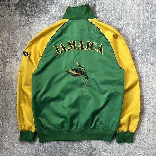 90s jamaica track jacket - 90s,
