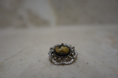 Vintage silver hand carved - hand,