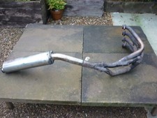 suzuki gsxr 600 03 complete stainless 4 into 1 exhaust system with muffler.