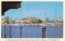 St Peterburg Yacht Club & Marina-Soren0 Hotel St Petersburg, Florida  PM 1968