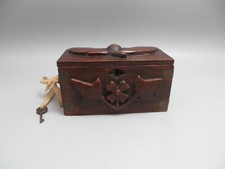 Interesting Small Carved Oak