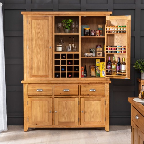Cheshire pantry cupboard oak - cheshire,