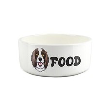 Cartoon Springer Spaniel Food