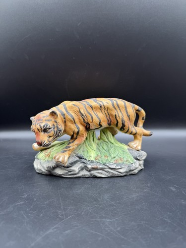 Vintage ceramic figural tiger - figural,