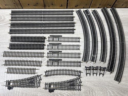 Hornby track lot - -lot, of