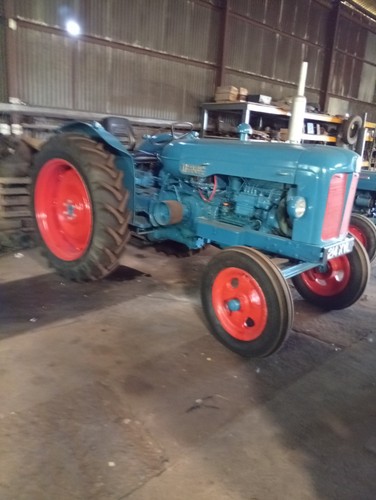 Classic tractor fordson major - tractor,