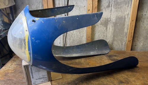 Motorcycle fairing half shell - half,