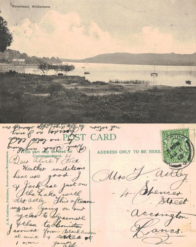 Vintage postcard waterhead - -,